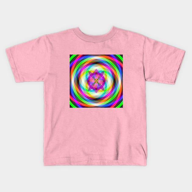 A MAZE OF SEASONS Kids T-Shirt by SPACEZING